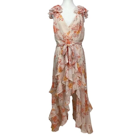 Ever New Blush Floral High Low Dress - Picture 2 of 10